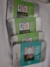 4 Packs of Art 101 Mini Travel Watercolor Travel Kit Creative Tools NEW SEALED 