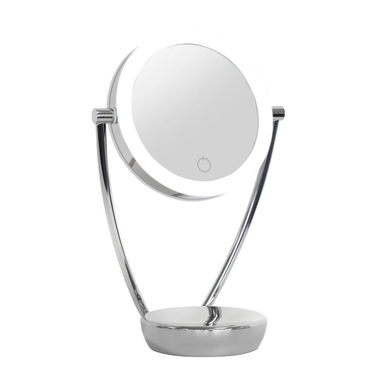 Dellonda 7.5"" Double-Sided LED Vanity Mirror Touch Dimmable Battery Operated DH3