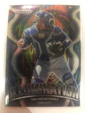 2022 Prizm Baseball Illumination #IL-6 Salvador Perez - Kansas City Royals