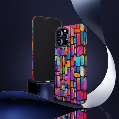 Tough Cases - Vibrant Abstract 20 - iPhone, Samsung Galaxy, and Google Pixel - Picture 105 of 245