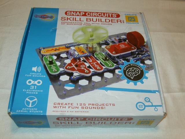 Sb-125 Snap Circuits Skill Builder 125 Projects 8 Factory for sale online | eBay