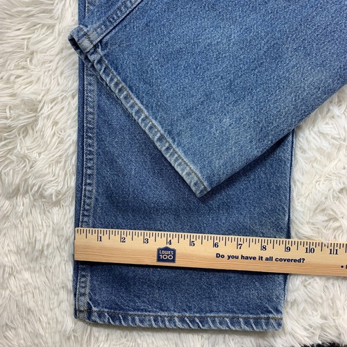 Vintage Wrangler Jeans 40x32 Blue Big Ben Western Faded Cowboy Tag 42x34 - Picture 10 of 15