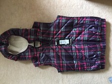 Only Padded Julia Check Gilet. Size M