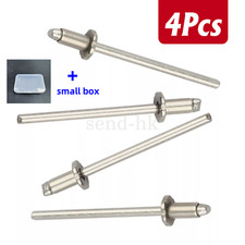 4x Nos Dash Rivets Stainless Steel For Gm Ford Chrysler Amc Vin Door Tag