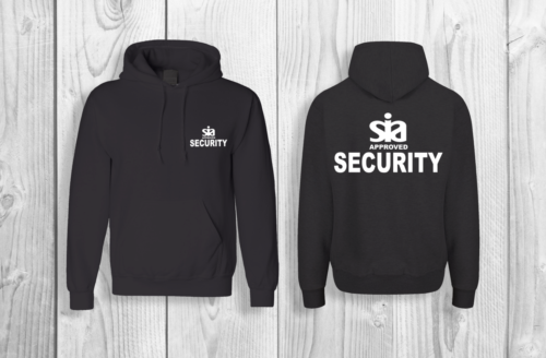 SIA APPROVED Security HOODIE WORKWEAR CCTV Security Staff BOUNCER uniform - Picture 1 of 16
