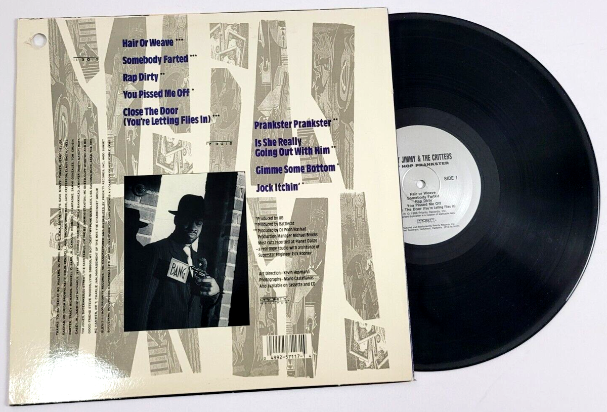 Bobby Jimmy & The Critters: Rap Dirty/Prankster Prankster: Cassette Single Bobby Jimmy & The Critters: Rap Dirty/Prankster Prankster: Cassette Single
