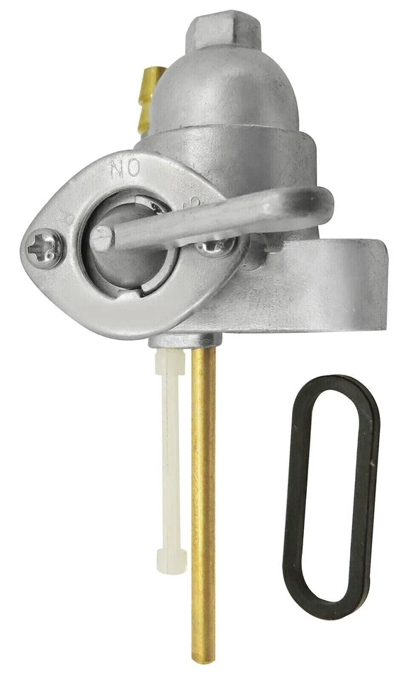 Fuel Gas Tank Valve Switch Petcock For Honda XR75 1973-1976 Single outlet  Foto 4 de 4