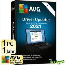 AVG Driver Updater 2026 1 PC 1 Year | FULL VERSION / Upgrade | Driver DE License