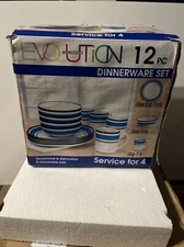 Evolution 12 Piece Dinnerware Set