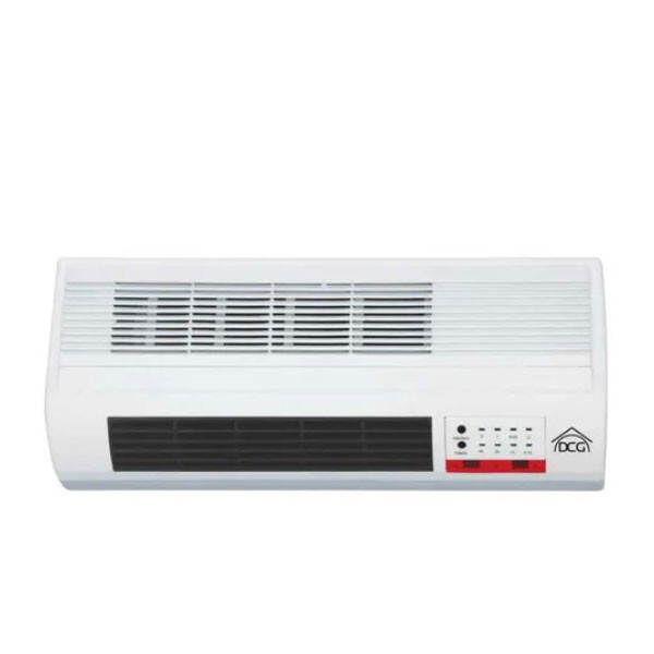Termoconvettore Termoventilatore Da Parete 1000/2000W Telecomando E Timer stufa