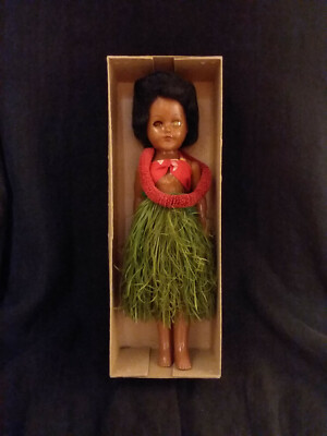 VINTAGE LANAKILA CRAFTS MISS HAWAII DOLL HULA GIRL DOLL 1959