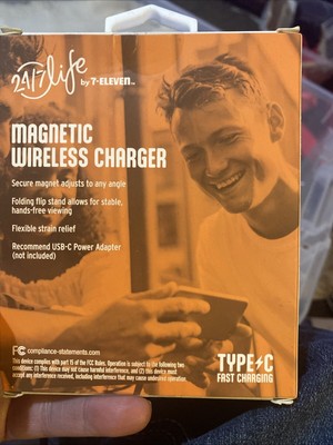 magnetic wireless charger 24/7 By 7eleven