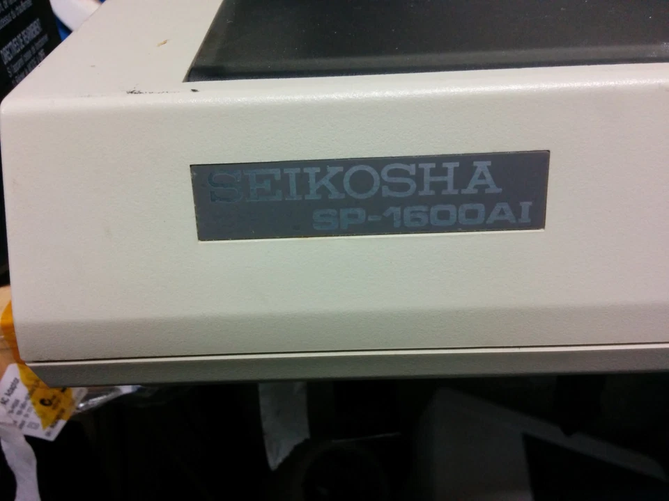 Seikosha SP 1600-AI Dot Matrix Printer For Commodore 64 with Parallel Cable - Image 2 of 4