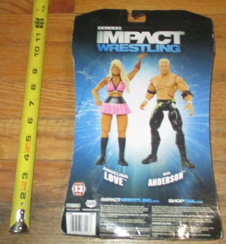 2015 NWA TNA Deluxe Impact Jakks Mr. Anderson Figura de Lucha Libre 13 WWF WWE Kennedy - Imagen 2 de 5