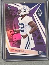 2019 Phoenix Ben Banogu Purple Rookie RC SP /149 #188 Colts