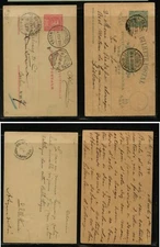 Portugal  2  early postal  cards   used       1942 