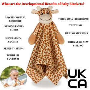 baby giraffe comforter