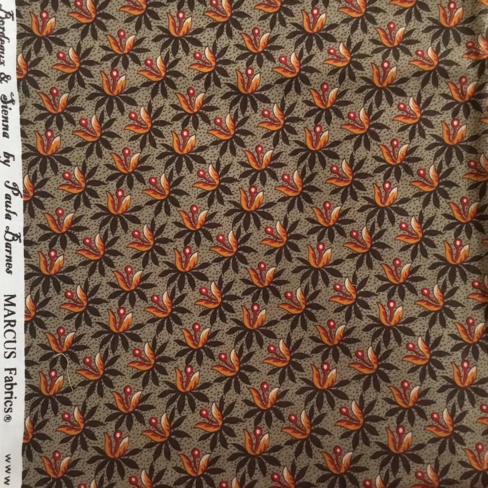 "Bordeaux & Sienna" por Paula Barnes para Marcus Telas Acolchado Coser Vendido por POR Foto 3 de 3
