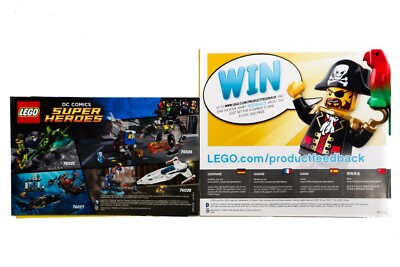 LEGO DC Comics 76026: Gorilla Grodd Goes Bananas Instruction Books