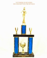 SR. BEAUTY PAGEANT, PAGEANT TROPHY NINE COLORS AVAILABLE