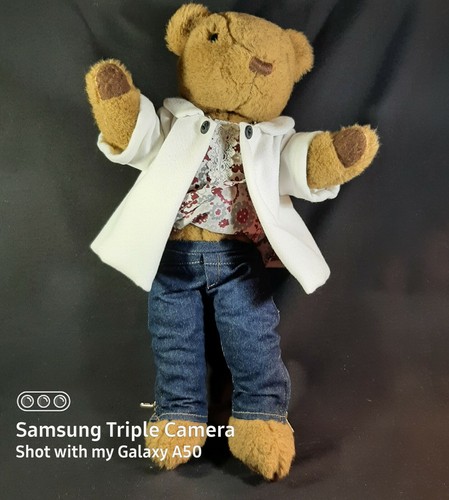 FAO Schwarz Die Abenteuer von Zylie & Friends Plüschbär 19 Zoll im 3-teiligen Outfit - Bild 10 von 12