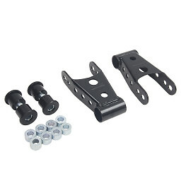 Belltech 1/2'' Rear Drop Leaf Spring Shackle Kit For 14-20 Ford F-150 2WD/4WD - Picture 1 of 3