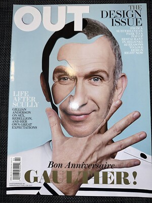 Out April 2012 Bon Anniversaire Gaultier Gillian Anderson 060118DBF2