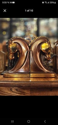 Antique Bronze Bookends And Collectables - Picture 2 of 20
