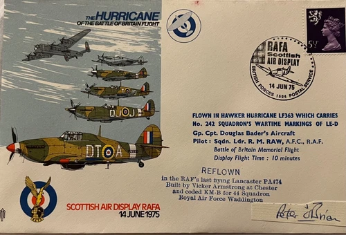 Battle of Britain Flt Lt O’Brian pilot Canadian 152 Warmwell