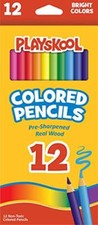 Playskool Colored Pencils 12-Count