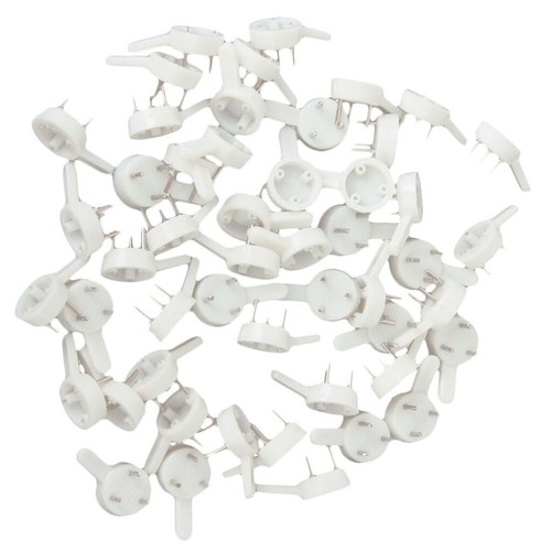50± Plastic Hard Wall Hooks Picture Frame Photos Mirror Small Hanging Hook - Picture 5 of 10