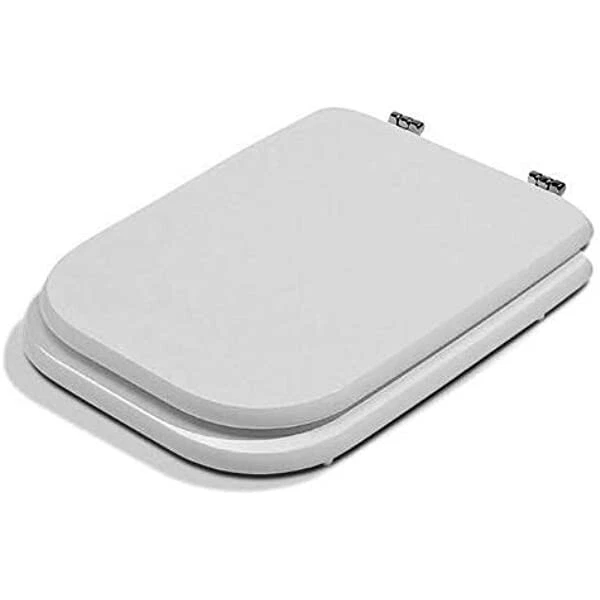 SEDILE WC LEGNO ASSE COPRIWATER CLIO GLOBO BIANCO M3400L2 - Immagine 4 di 4