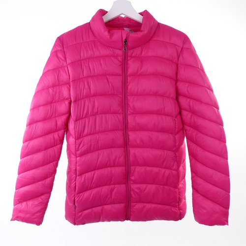 Winterjacke Steppjacke Impressionen Wattiert Pink Neon Gr. S 36 - 第 1/3 張圖片