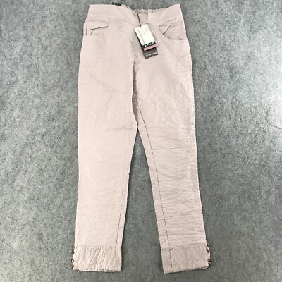 Stop Everywear Pants Womens XS/91cms NWT Grey Quilt Stitched Pull On Workwear