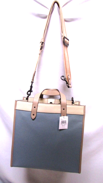 Coach Field Tote With Colorblock and Coach Patch for sale online ...