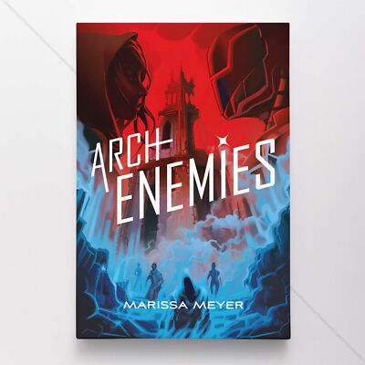 Marissa Meyer Poster Canvas Arch Enemies Book Cover Wall Art Print