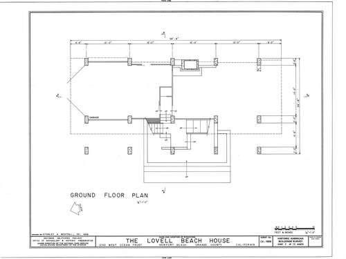 Iconic modern home design, Lovell Beach House, architectural prints, 4 bedrooms - Picture 3 of 14