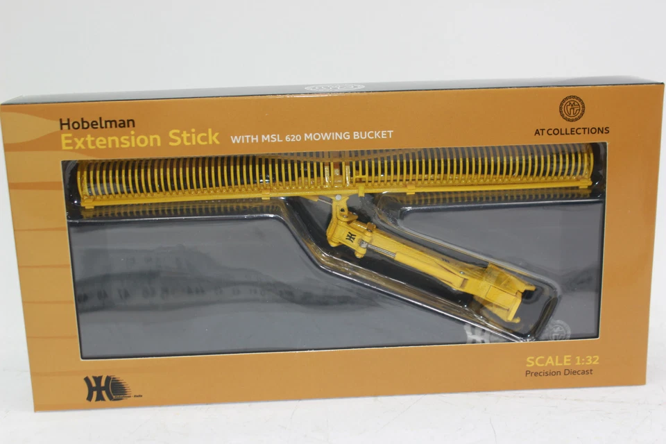 At 3200175 Hobelman MSL 620 Mower for S 60 Quick Coupler Grass Box NEW 1:32 - Image 2 of 4