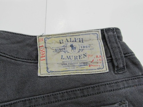 New with tag NWT Girls RALPH LAUREN Grey POLO Jean-Like Legging Pants 6X - Picture 5 of 7