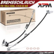 2x Bremsschlauch Bremsschläuche Vorderachse für Tesla Model 3 5YJ3 EV AWD
