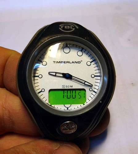 Timberland Indiglo 75070g Watch with Strap Broken | eBay