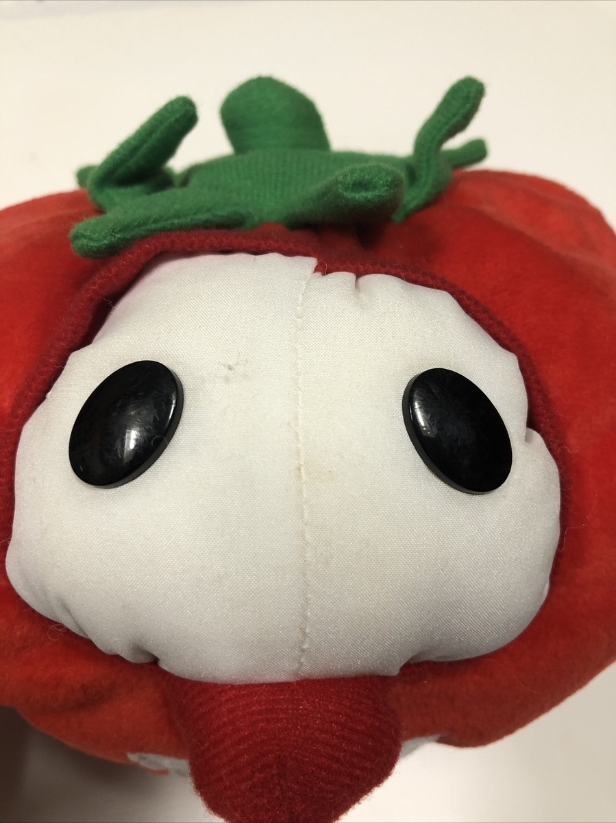 Veggie Tales Tomato Plush Bob Red Big Idea CR Gibson Stuffed