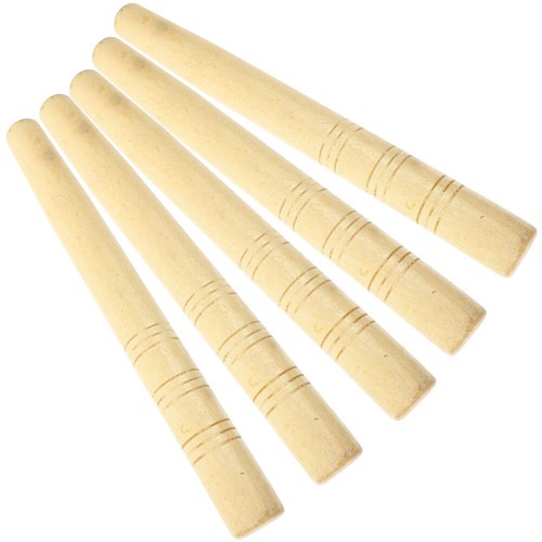 5 Pcs Wooden Handle Farm Tools Garden Replacement Handles Shovel