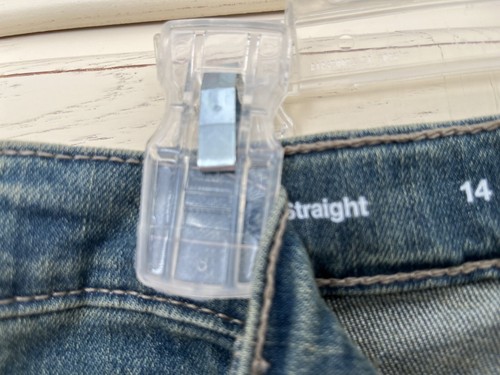 Sonona Boys Every Day Jeans Straight NWT Sz 14 Stretch Fabric Adjustable Waist - Picture 4 of 7
