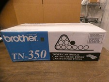 Brother TN-350 Toner Print Cartridge OEM GENUINE HL-2040 MFC-7420 FAX-2820