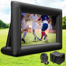 Uimoso Inflatable Movie Screen Inflatable Projector Screen 24 FT Outdoor Theater