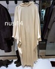 ZARA NEW WOMAN SATIN EFFECT TUNIC ZW LIMITED OPEN-BACK SOFT GOLD 9253/789/307
