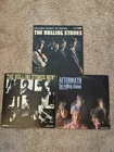 The Rolling Stones Lot of 3 Vinyl LP Albums Aftermath Now! Read Description