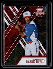 2017 Panini Elite Extra Edition #167 Orlando Chivilli Status Die Cut Red