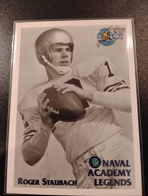 1992 Front Row Naval Academy Legends Roger Staubach #6